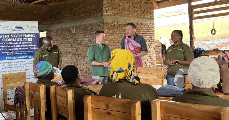 Wamboma Project Hosts TUI Care Foundation Field to Fork Leader